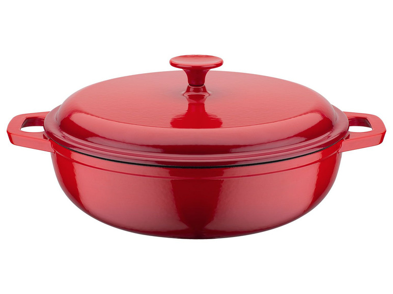 Eenvoud Storing vrijgesteld GSW Gietijzeren braadpan (, 30 cm, Rood, Smoorpan) bestellen - Online  Boodschappen Bestellen